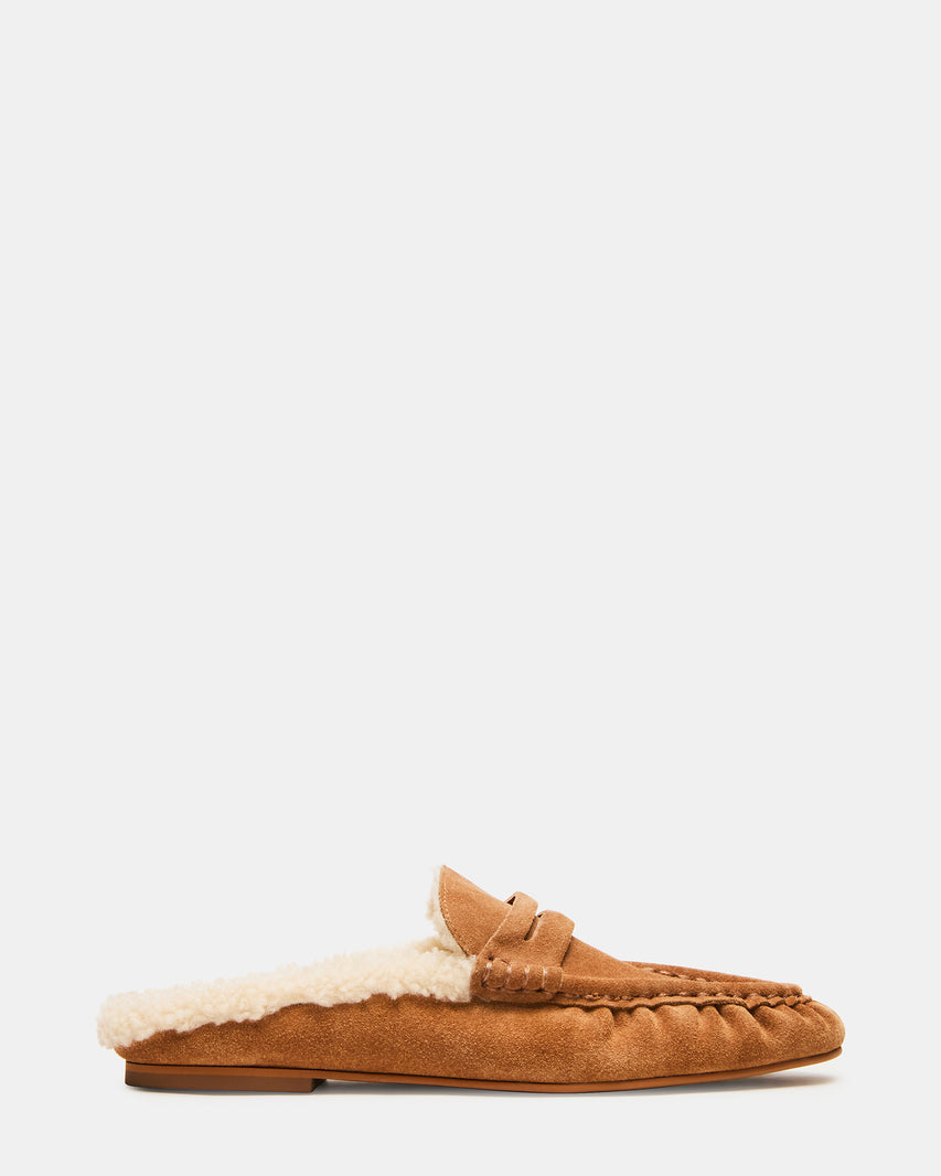 Rafe-f Mule Tan Suede
