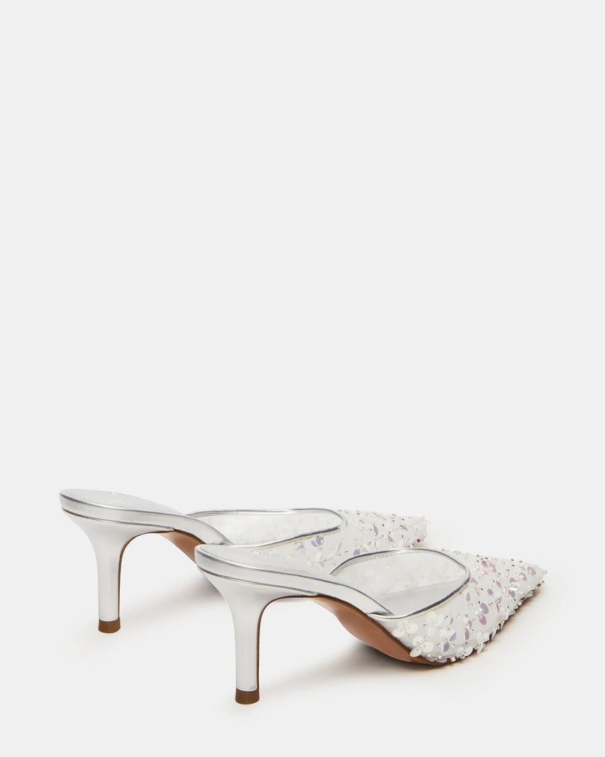 Alexi Mule Sequin Argento - view 5