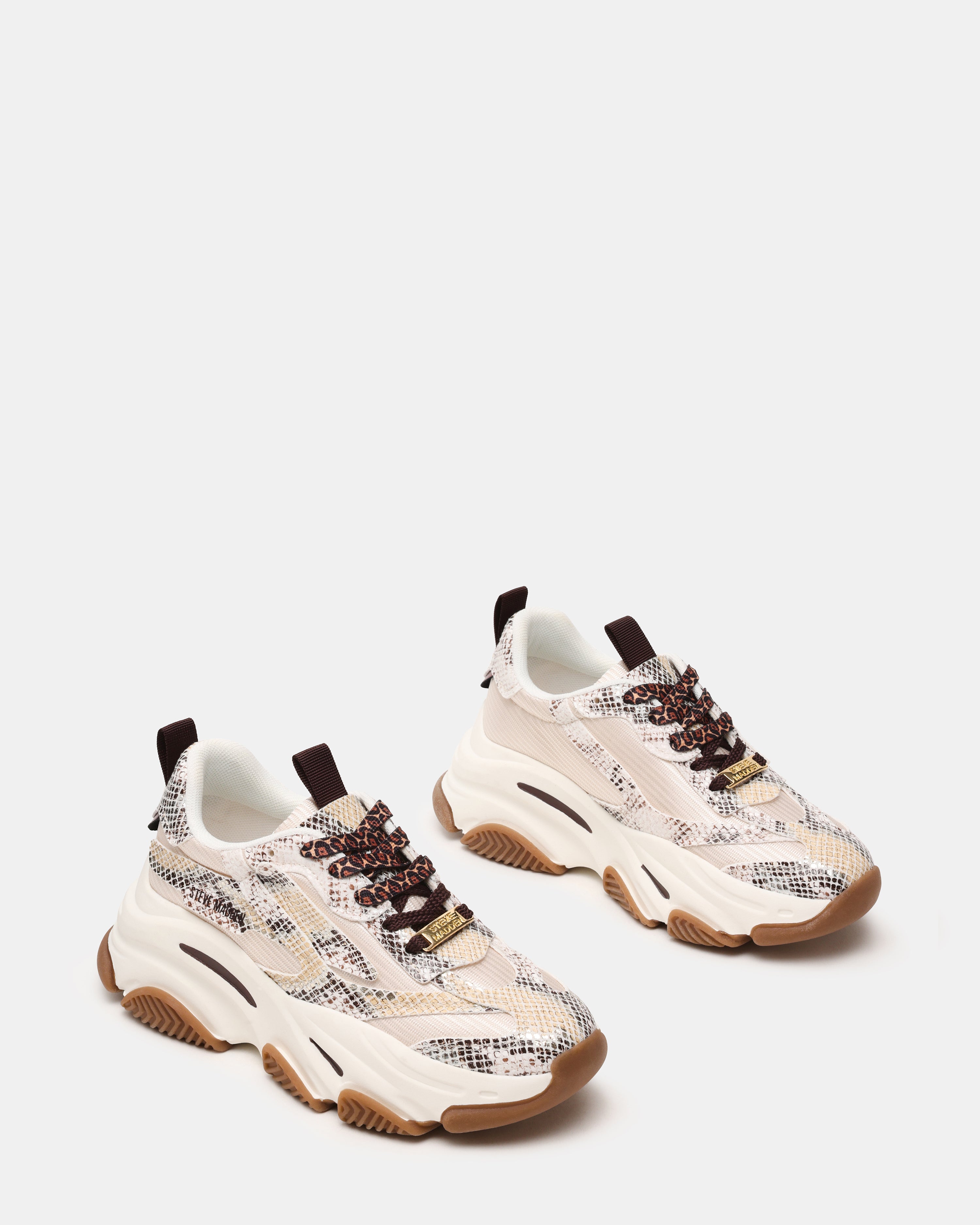 Possession-lt Sneaker Beige Snake - view 6