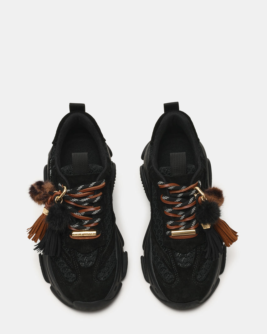 Possession-pp Sneaker Nero Suede - view 5