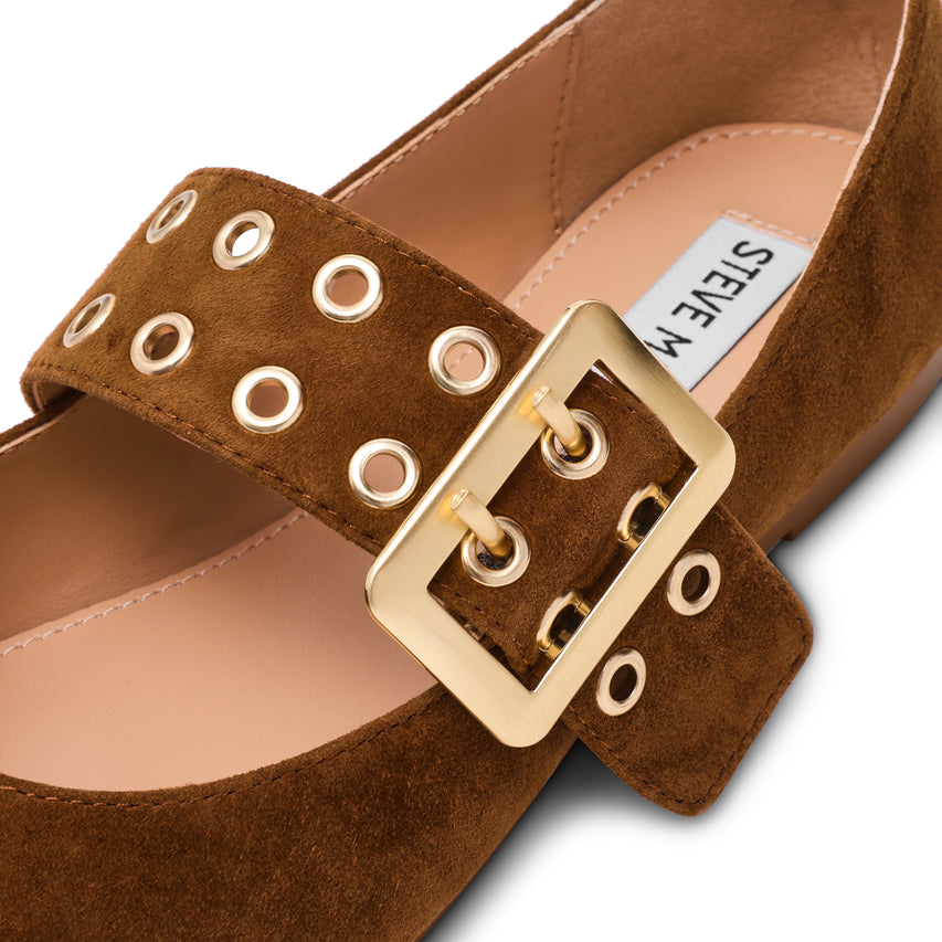 ATLANTICA BALLERINA CHESNUT SUEDE
