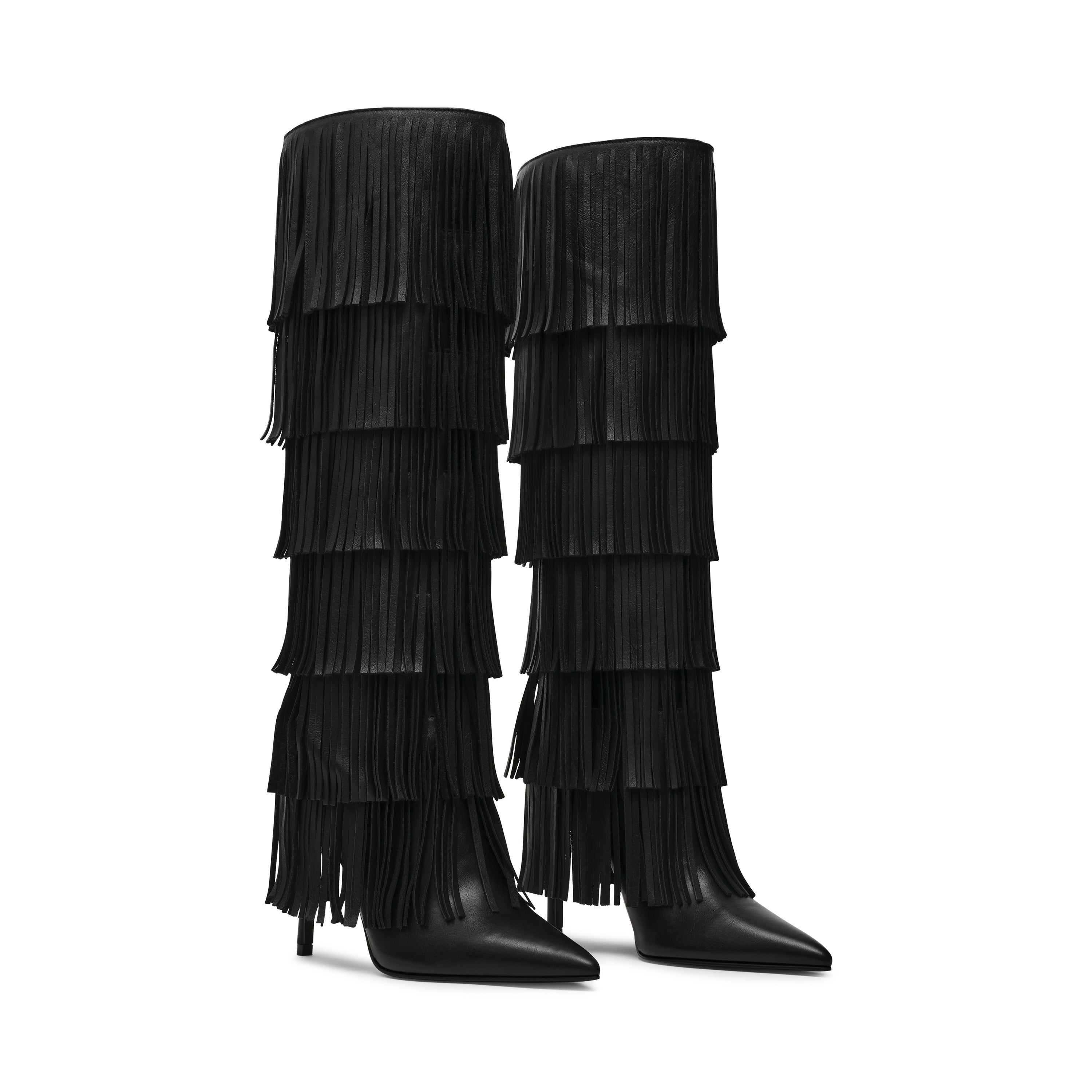 WANDERLUST STIVALE NERO PELLE