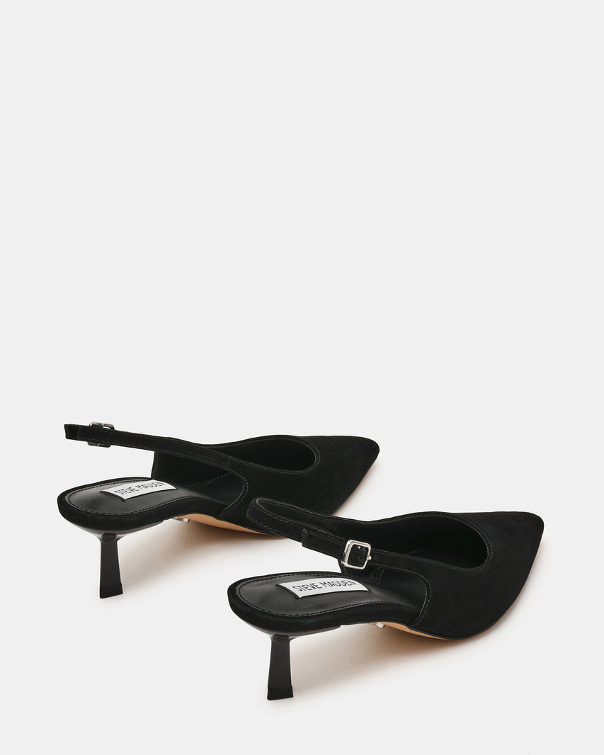 Korra Décolleté Nero Suede - view 5