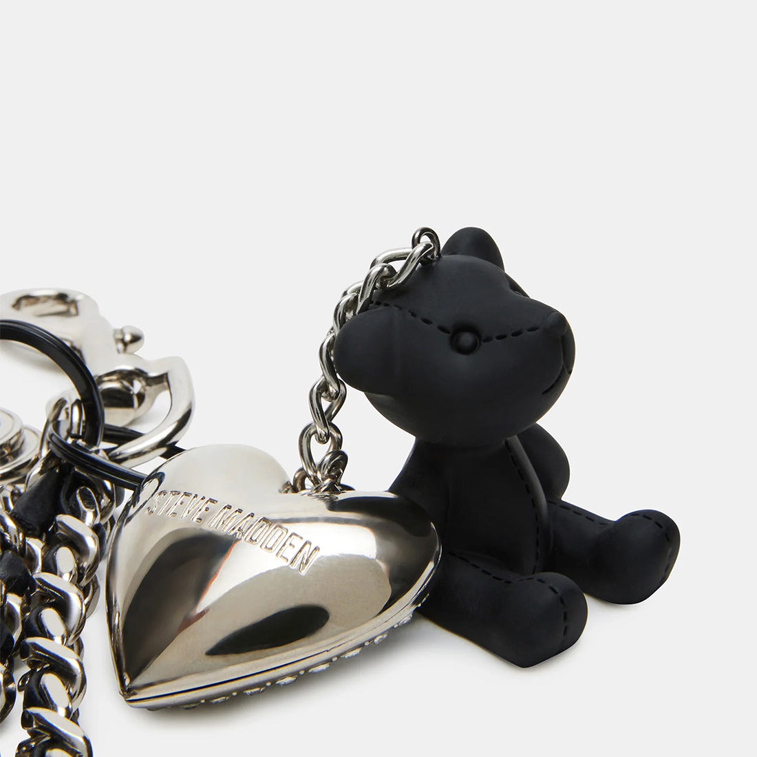 D-BEARY BAG CHARM NERO