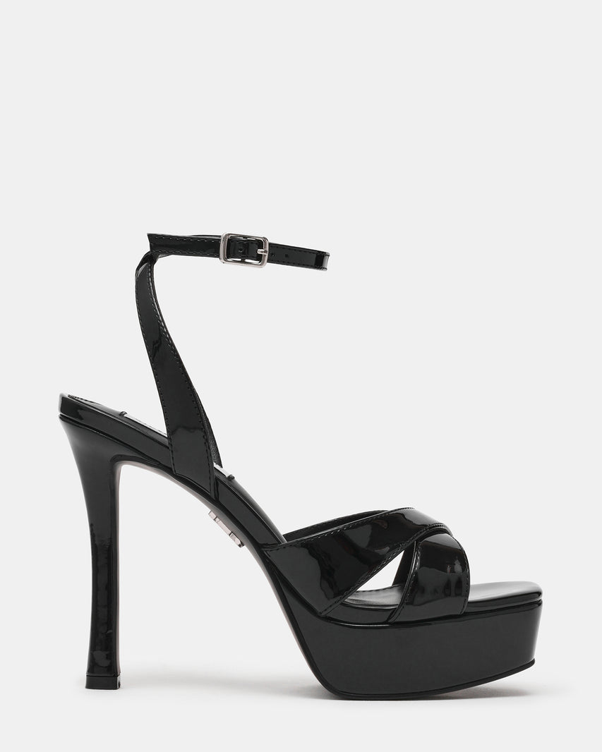 Raids Sandalo Nero Vernice