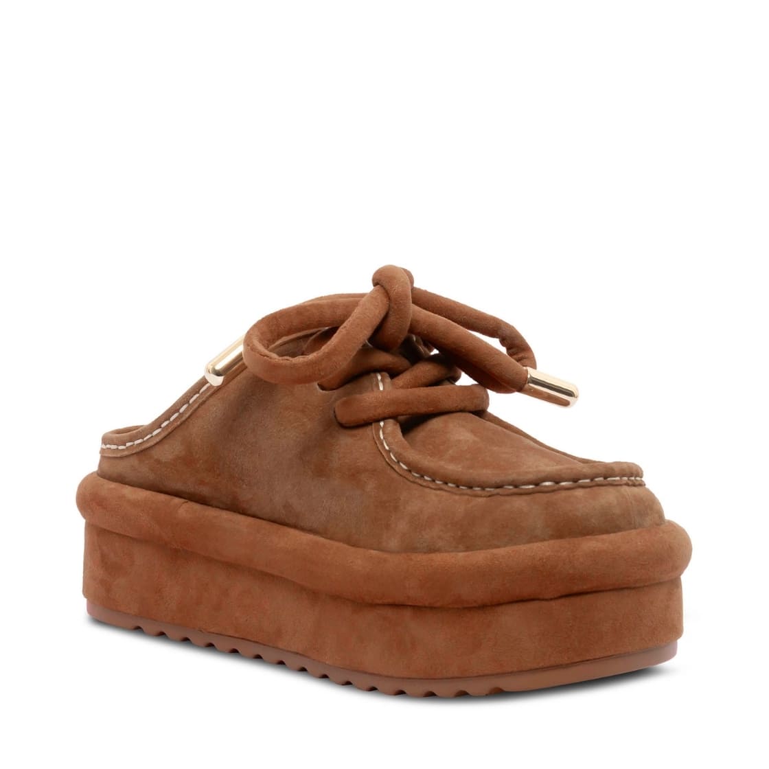MELVILLE SABOT TAN SUEDE