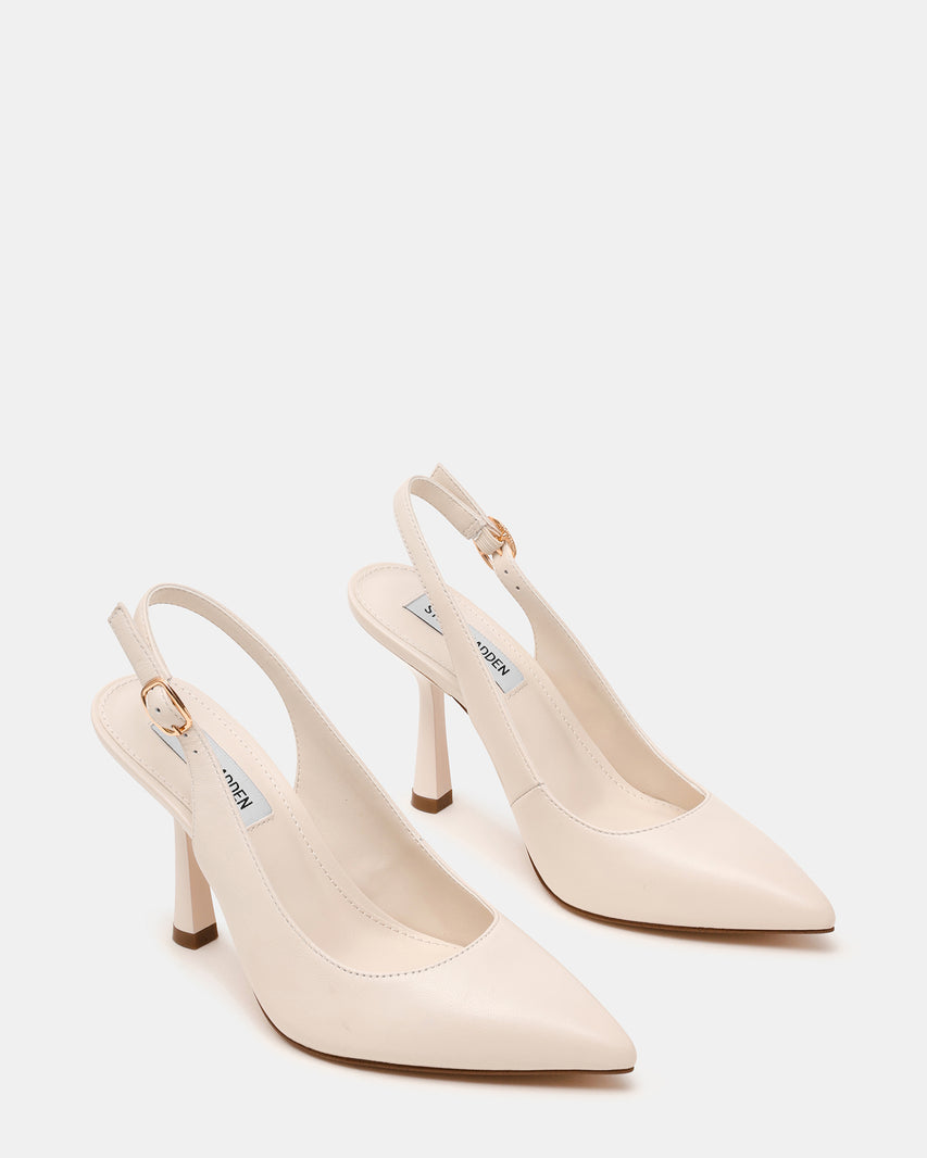 Juli Slingback Bone Pelle - view 2