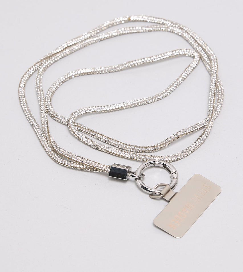 D-GLOW PHONE STRAP ARGENTO