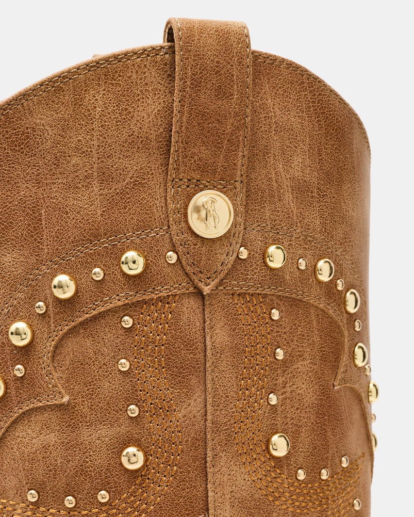 Stagecoach Stivale Tan Pelle - view 3
