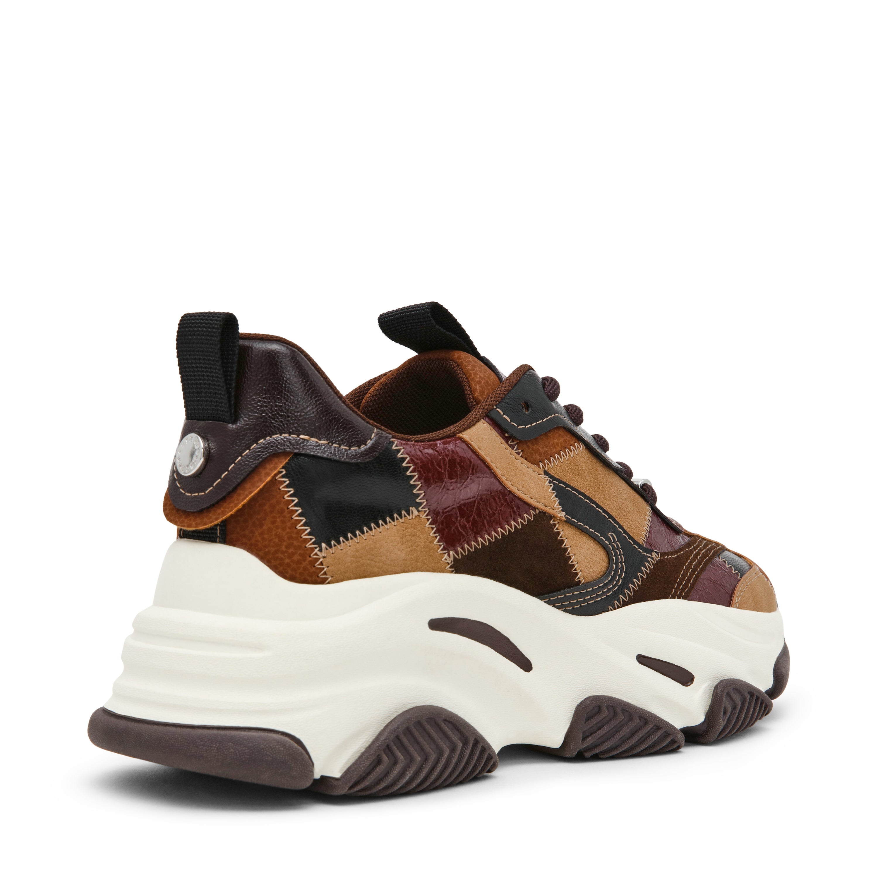PUZZLEZ SNEAKER MARRONE MULTI - view 5