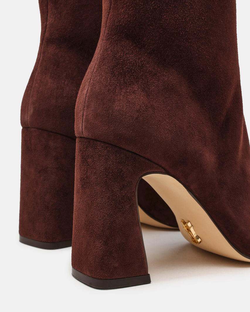 Flares Stivale Chocolate Marrone Suede - view 3