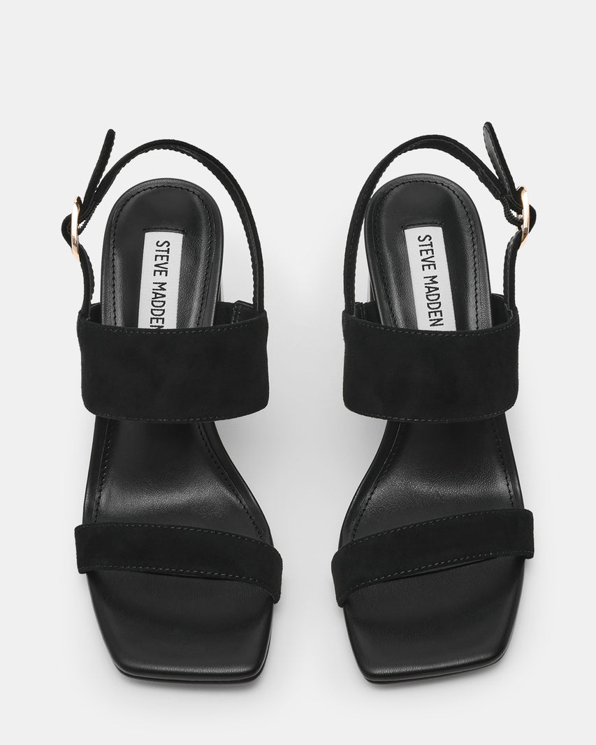 Wendie Sandalo Nero Suede - view 4