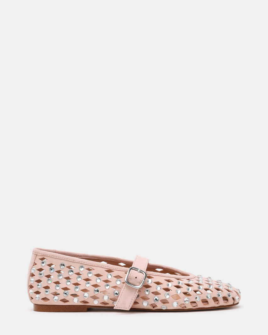 Rerun Ballerina Blush Suede