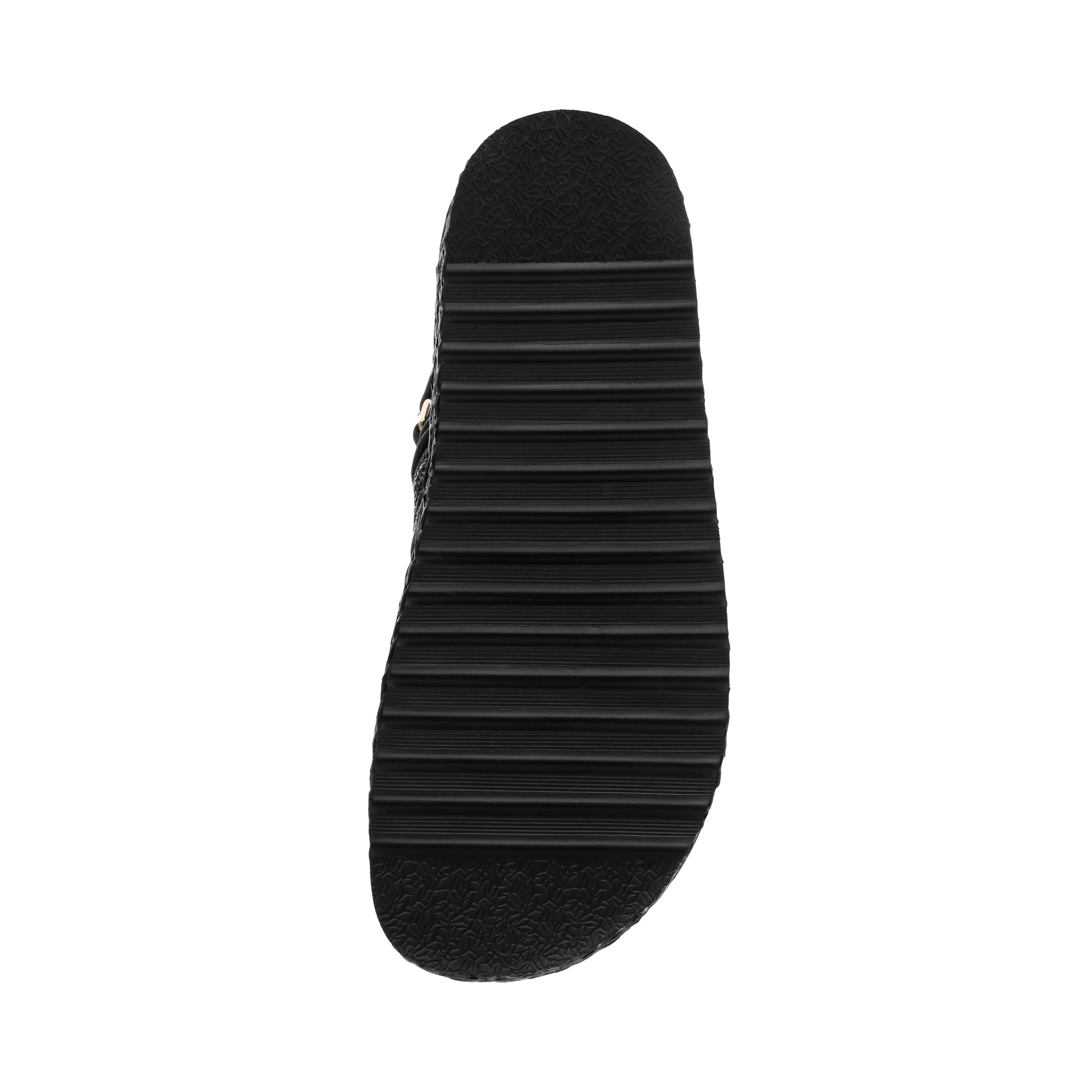 Bigmona Sandalo Nero Raffia - view 7
