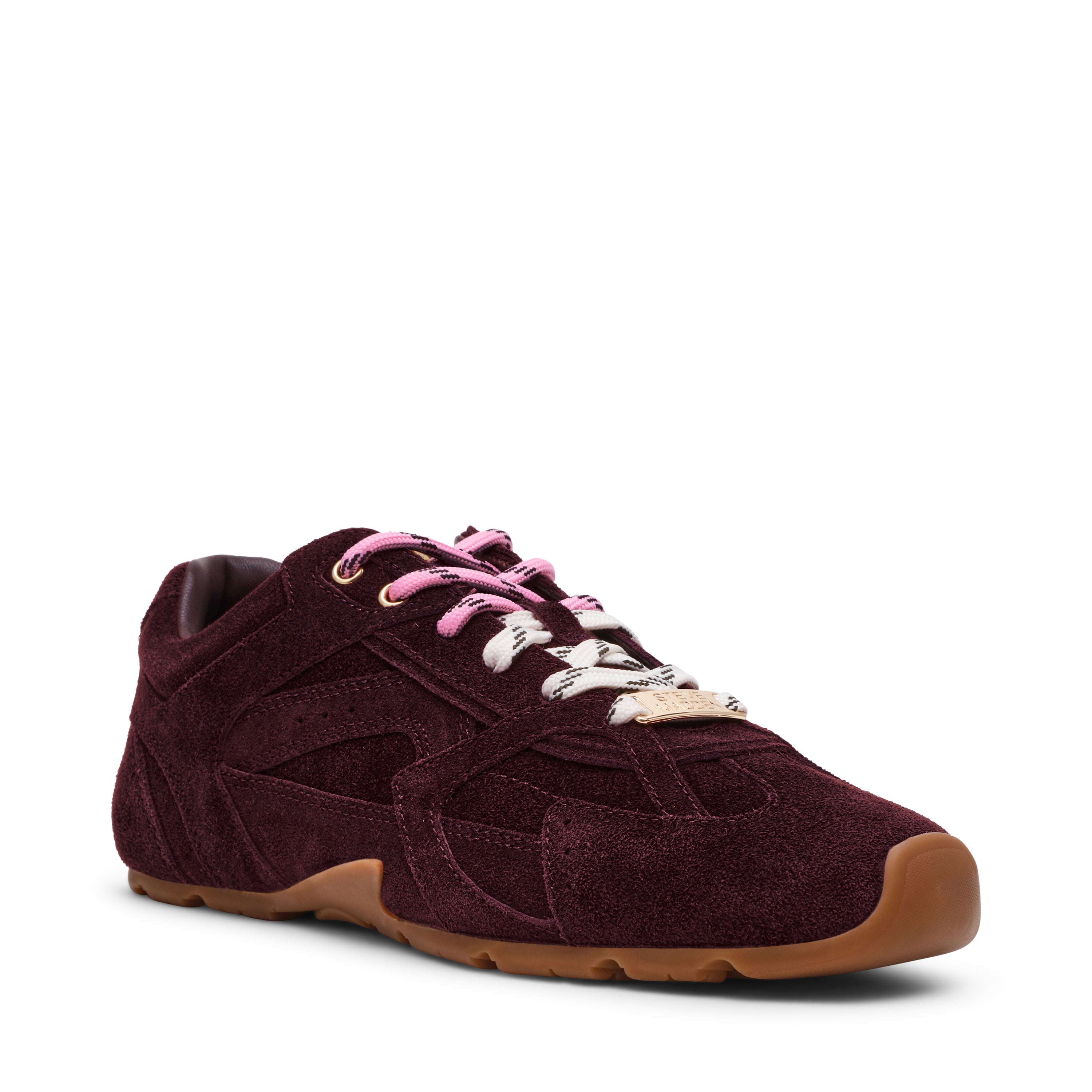 Asiel Sneaker Borgogna Suede