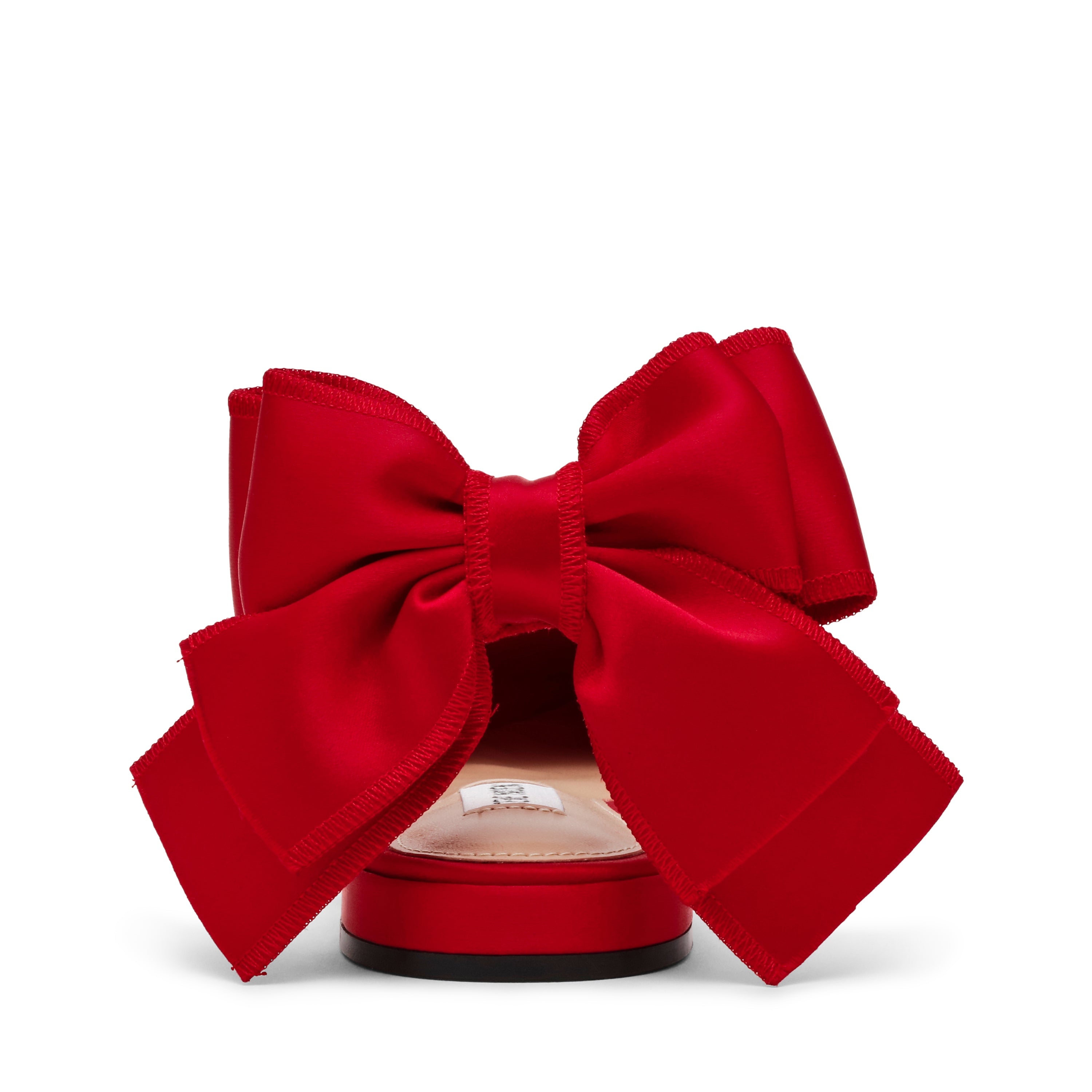 Synthia Ballerina Rosso Satin - view 3