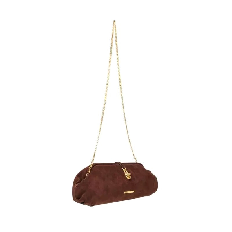 Bsuzette Borsa Marrone Oro - view 2