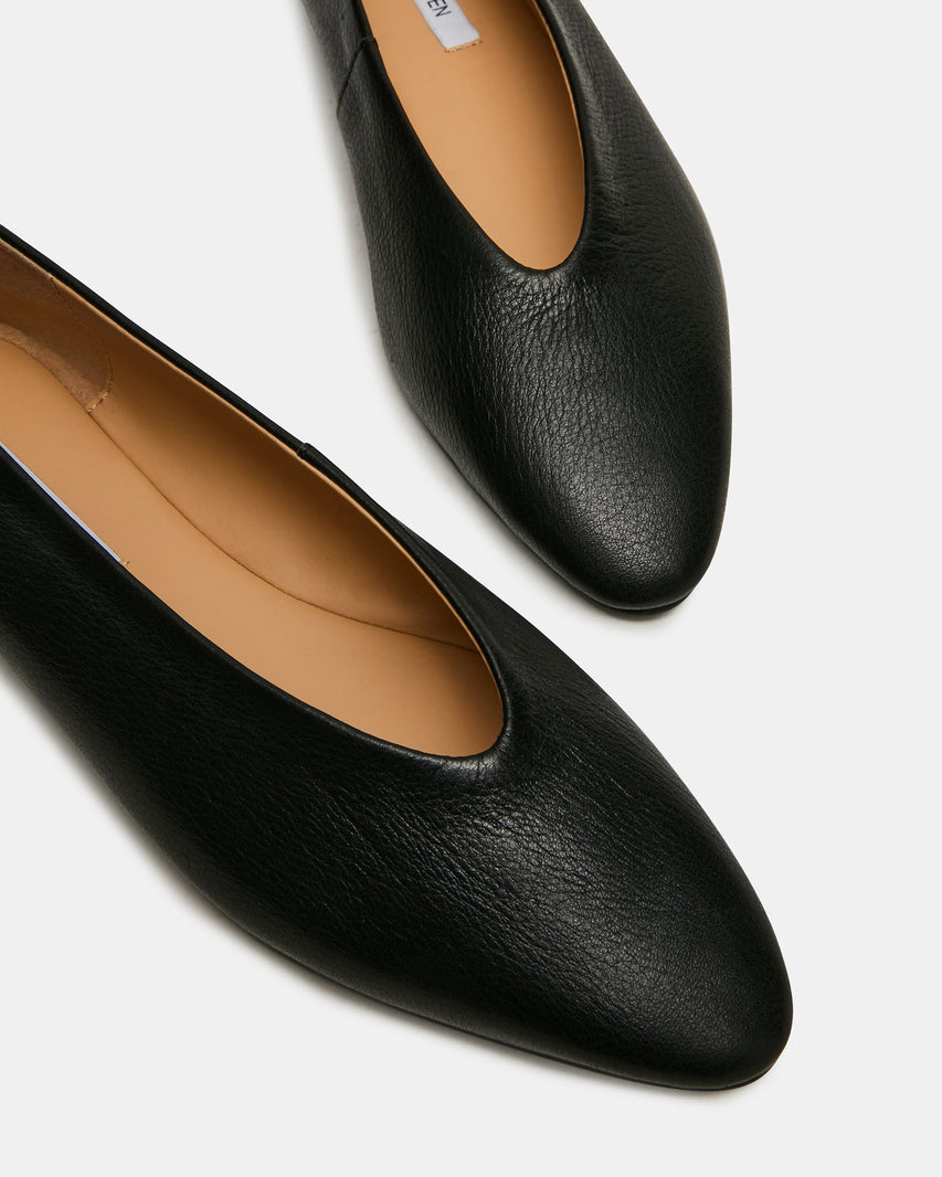Swanky Ballerina Nero Pelle - view 4