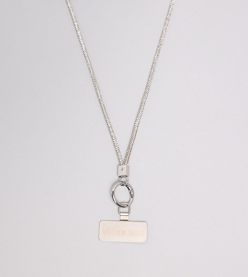 D-GLOW PHONE STRAP ARGENTO