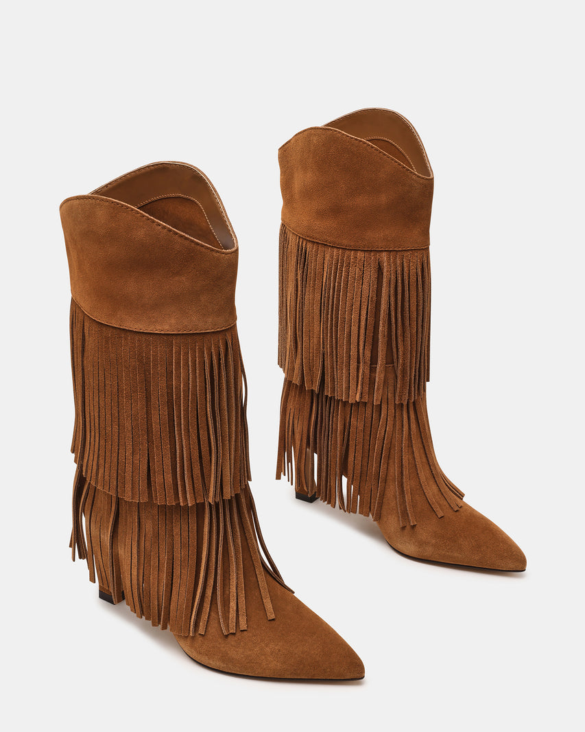 Torch Stivale Chestnut Suede - view 5
