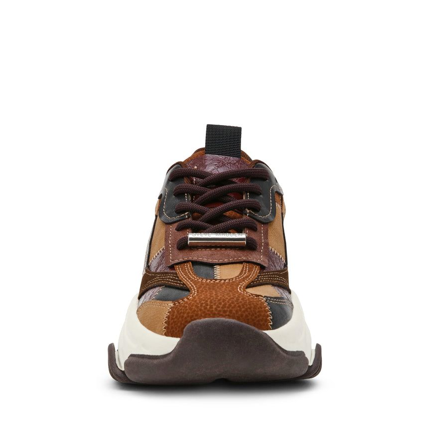 PUZZLEZ SNEAKER MARRONE MULTI - view 3