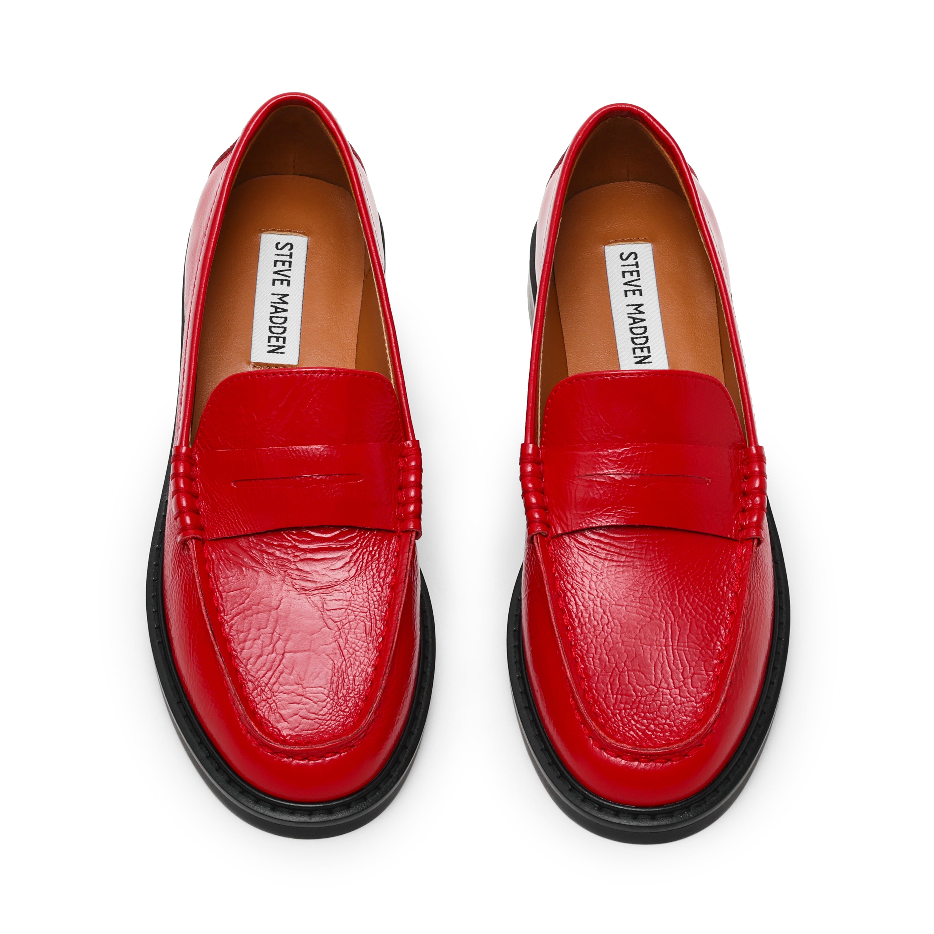 ADISON  MOCASSINO CHERRY PELLE