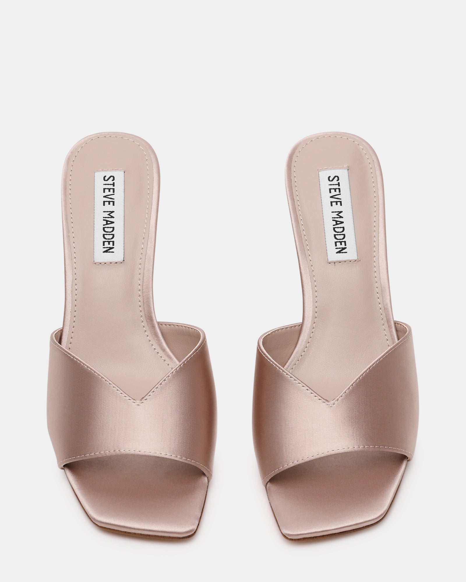 Ivie Mule Taupe Satin - view 5