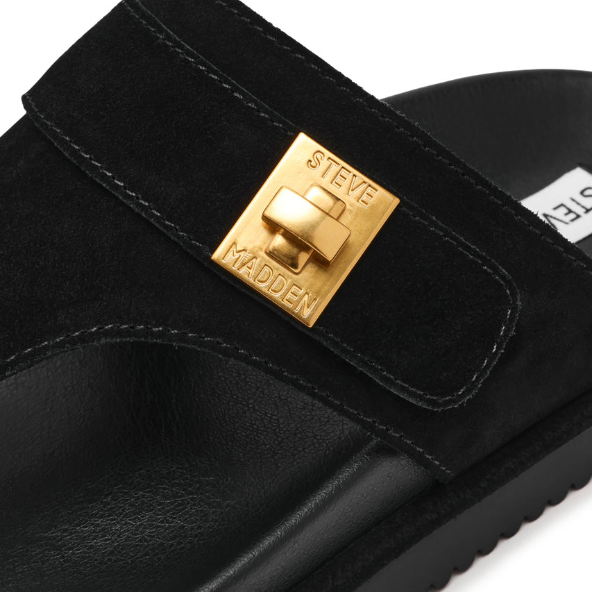 Tuned Sandalo Nero Suede