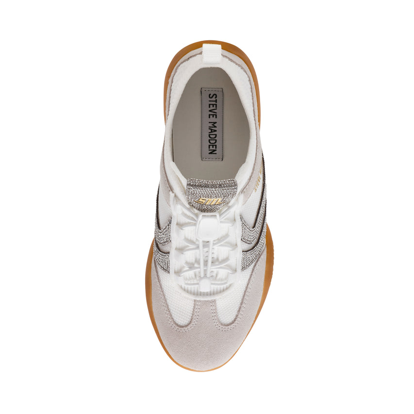 Biscotti-r Sneaker Bianco Argento - view 6