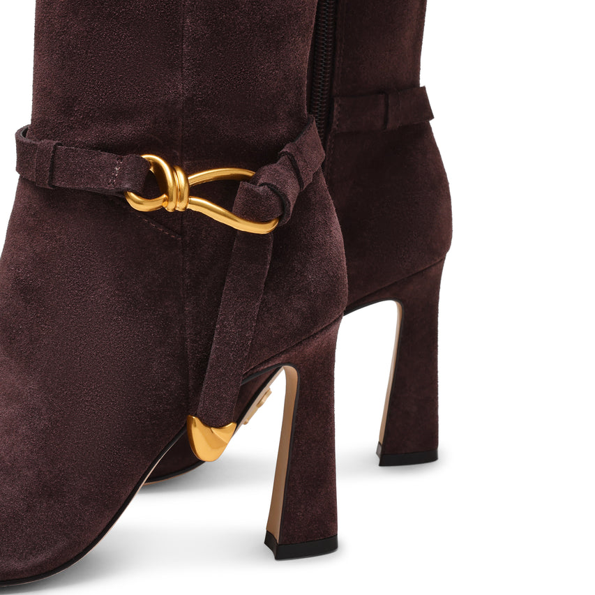 SIRRENS STIVALE MARRONE SUEDE