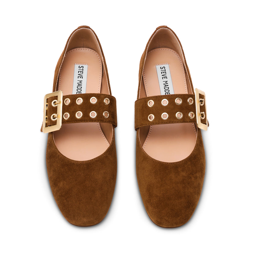 ATLANTICA BALLERINA CHESNUT SUEDE