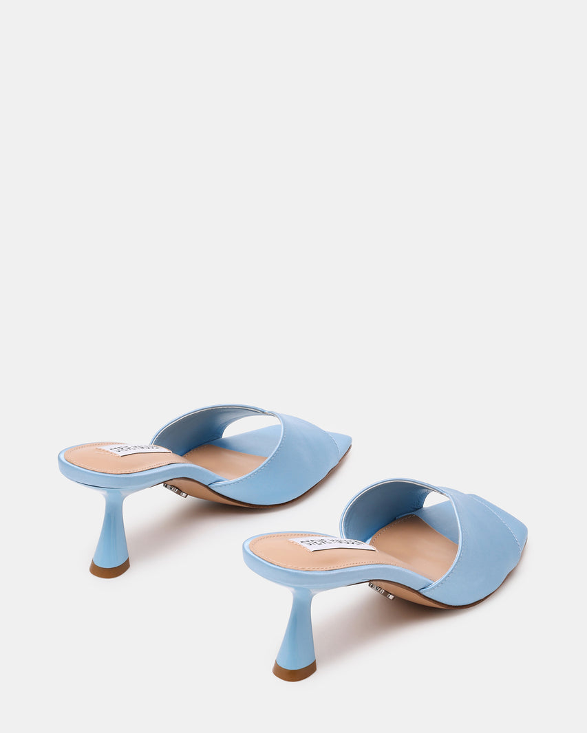 Ivie Mule Blu Satin - view 4