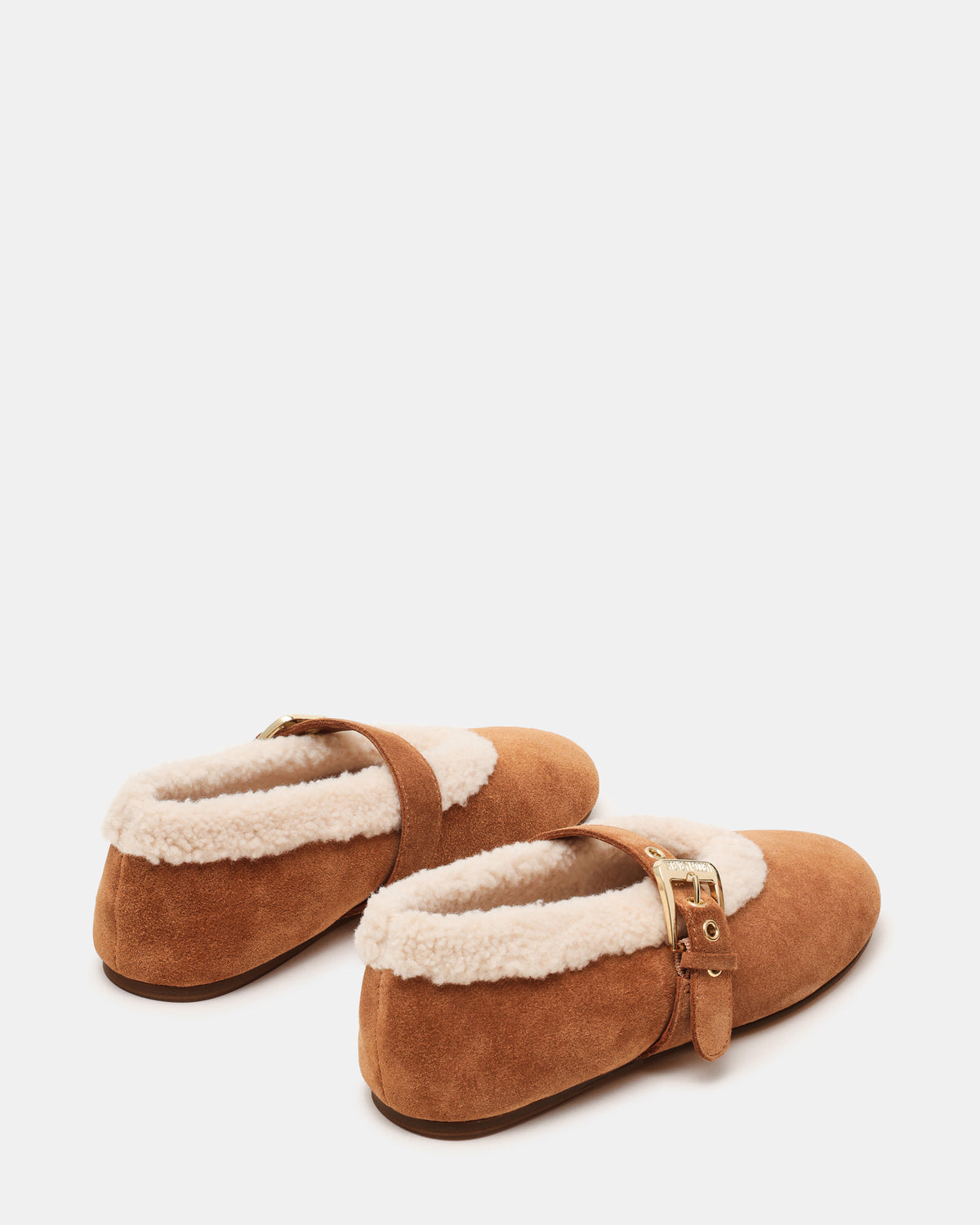 Lodge-sm Ballerina Camel Suede - view 5
