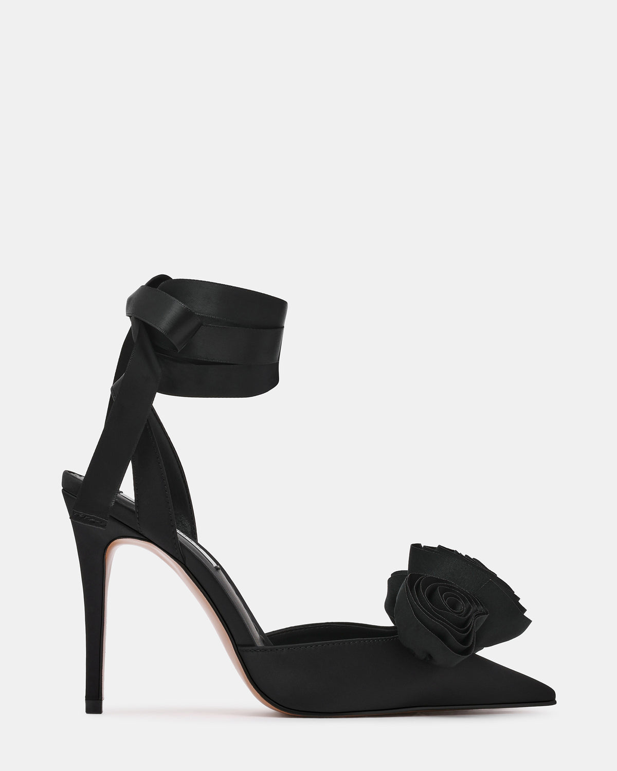 Rosie Décolleté Nero Satin