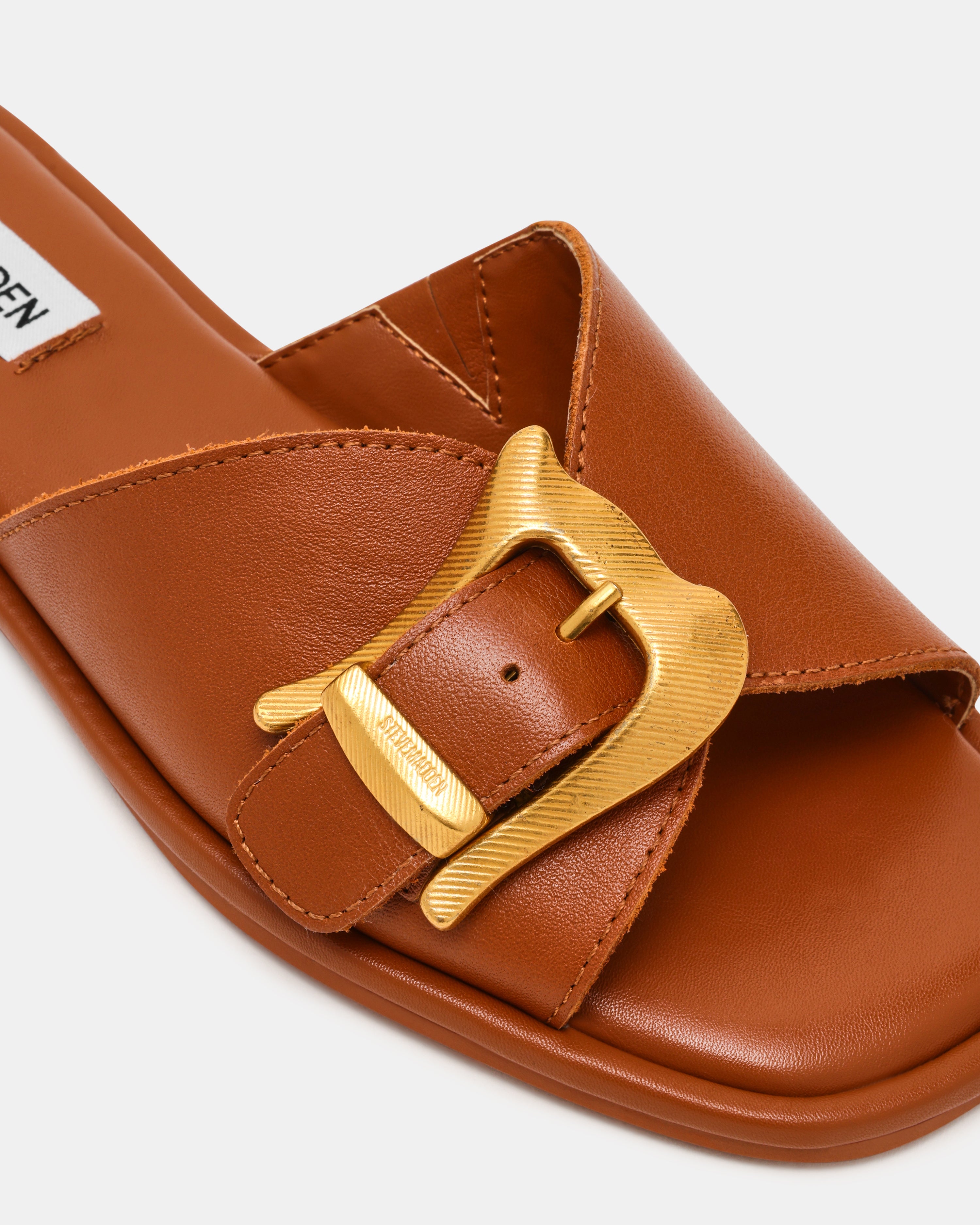 Abigayle Sandalo Cognac Pelle - view 3