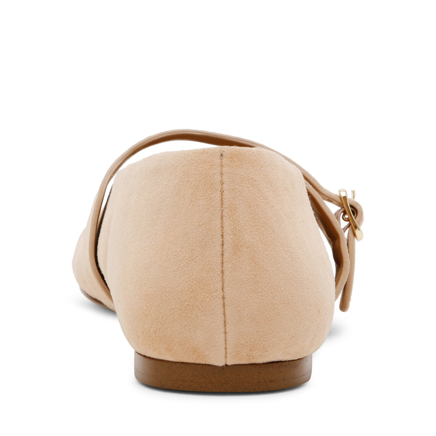 REJOICE BALLERINA CAMEL SUEDE