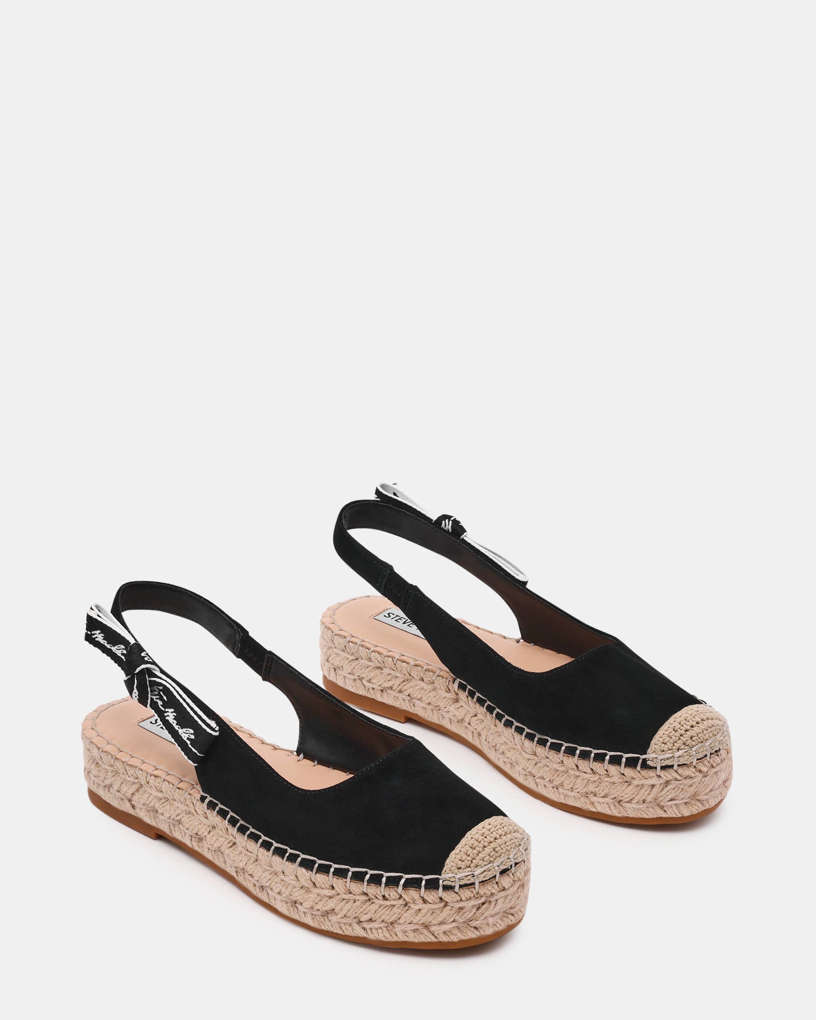 Centro Espadrillas Nero Suede - view 2