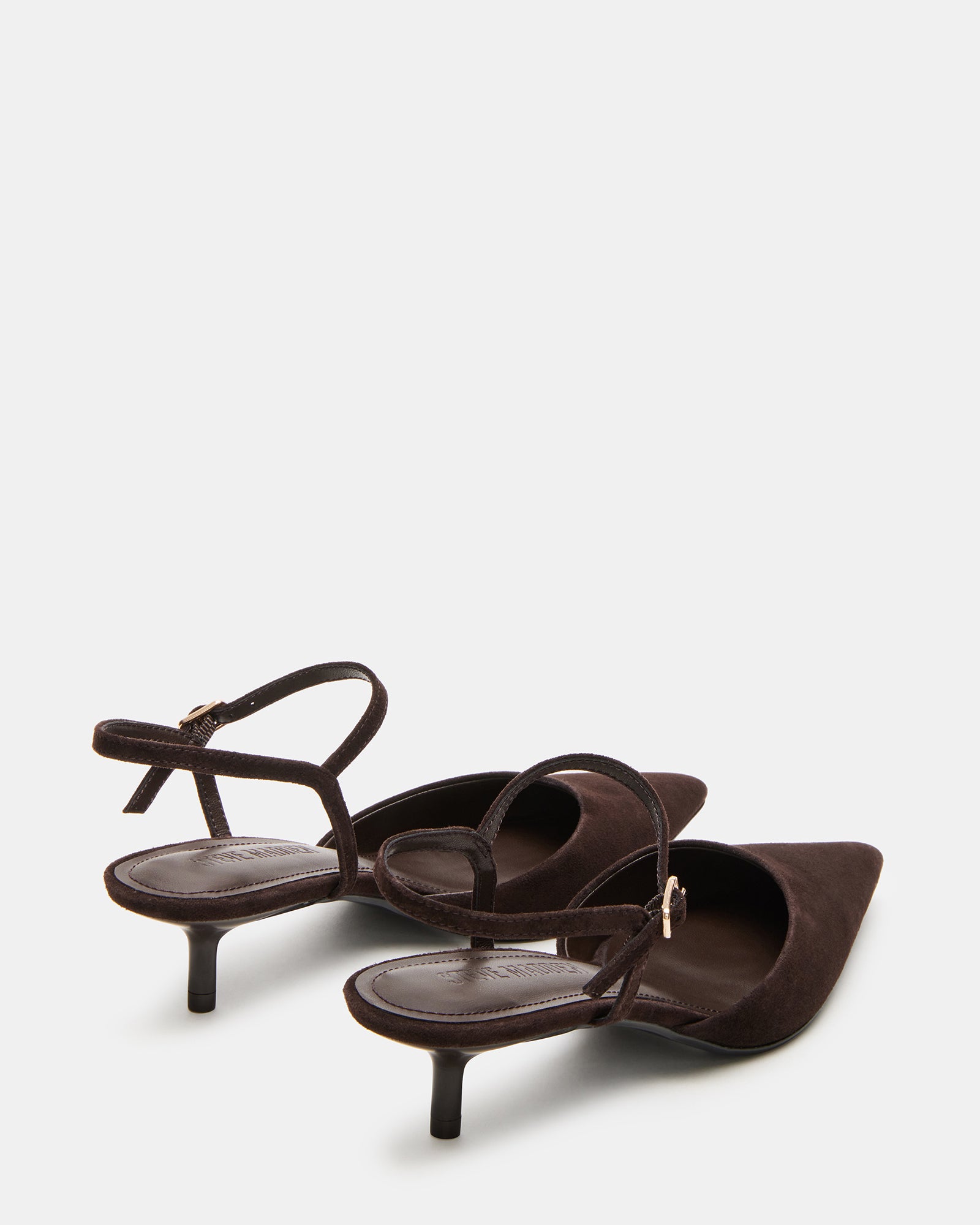ADELAIDE SLINGBACK MARRONE SUEDE