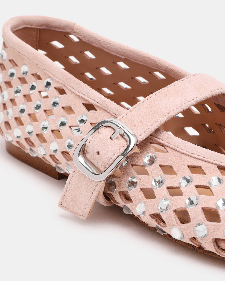 Rerun Ballerina Blush Suede - view 3