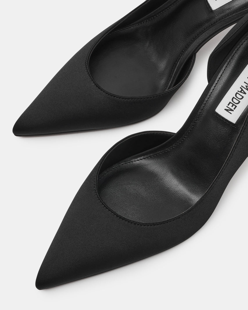 Vena Décolleté Nero Satin