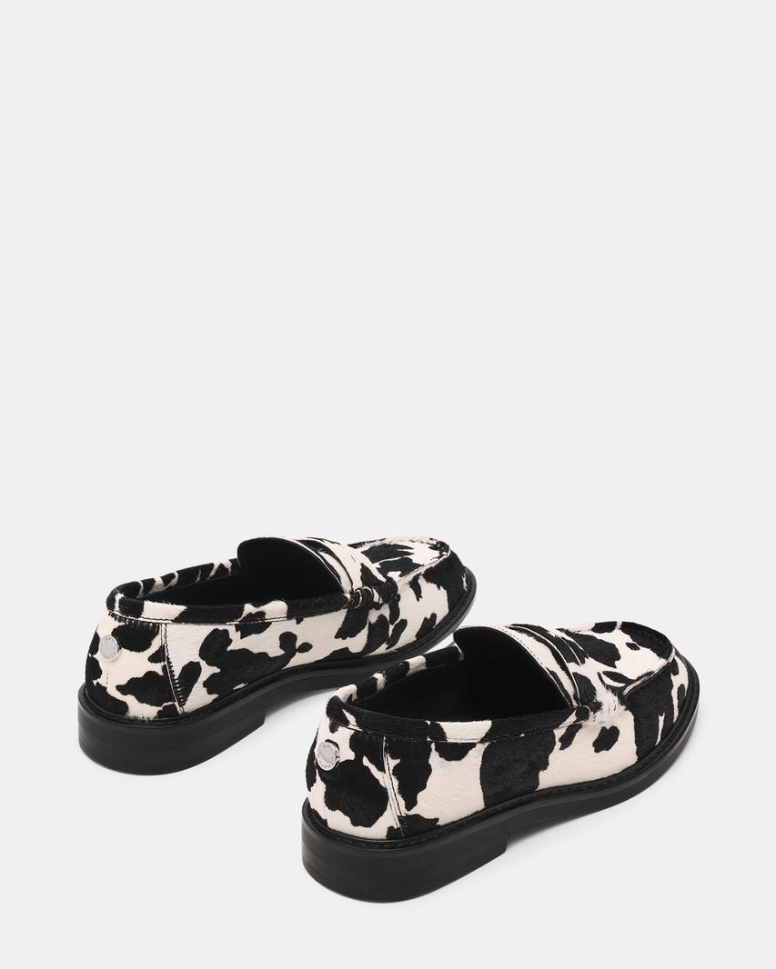 ADISON-C MOCASSINO NERO BIANCO