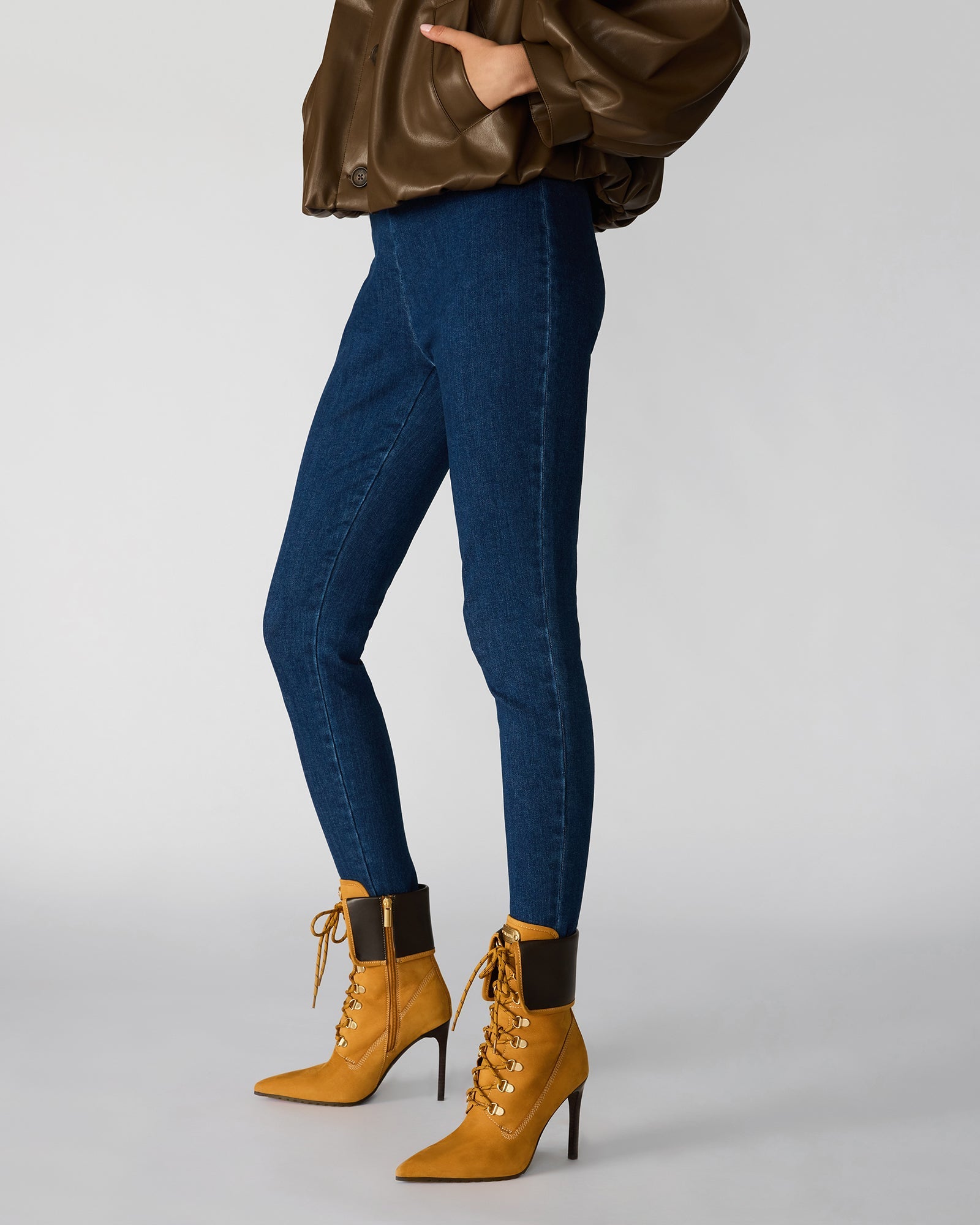 Morals Stivaletto Nero Nubuck - view 6