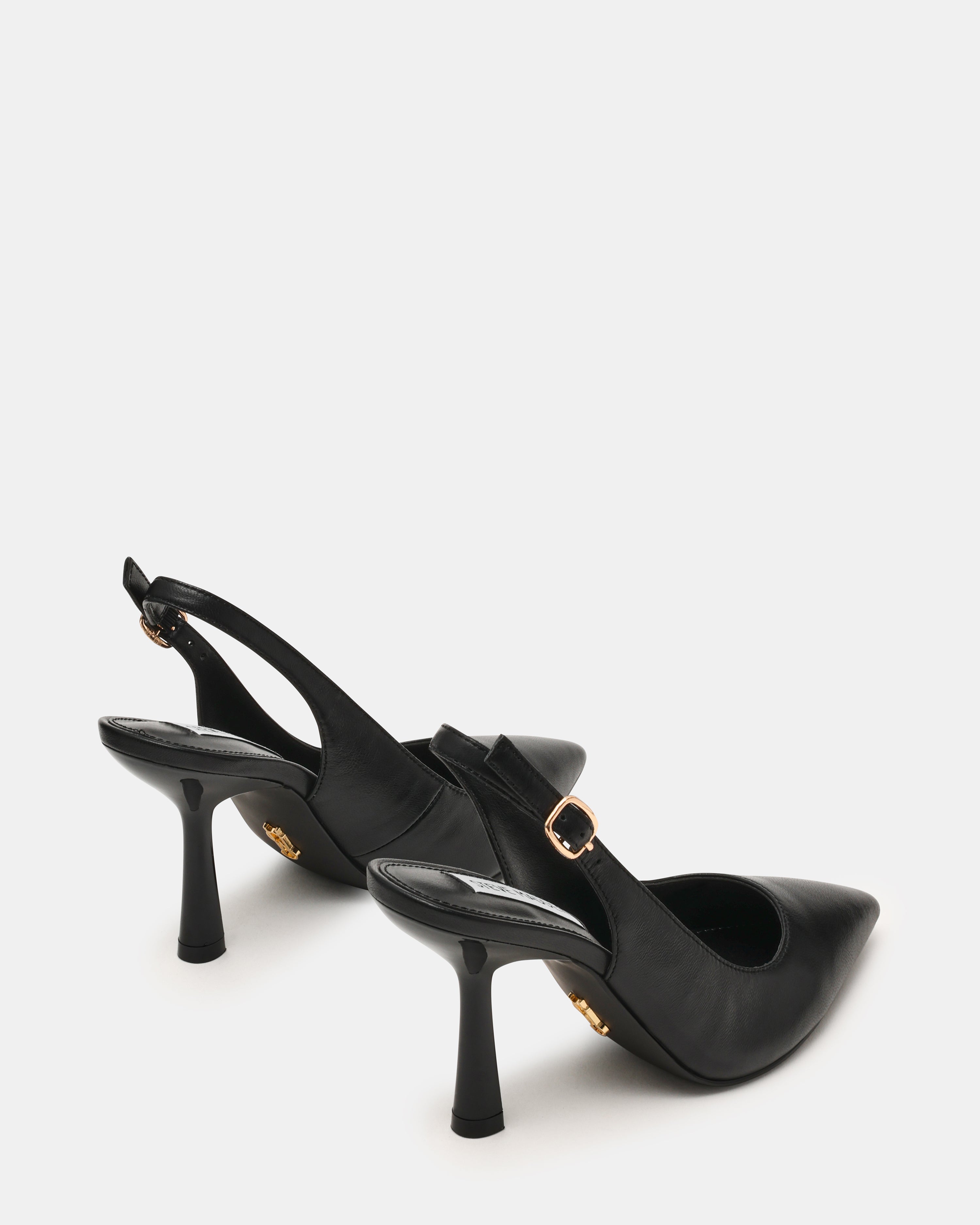 Juli Slingback Nero Pelle - view 5
