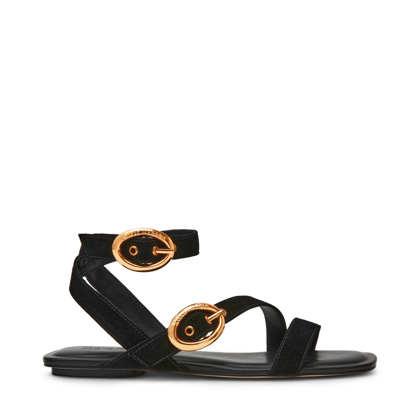 Karmin Sandalo Nero Suede