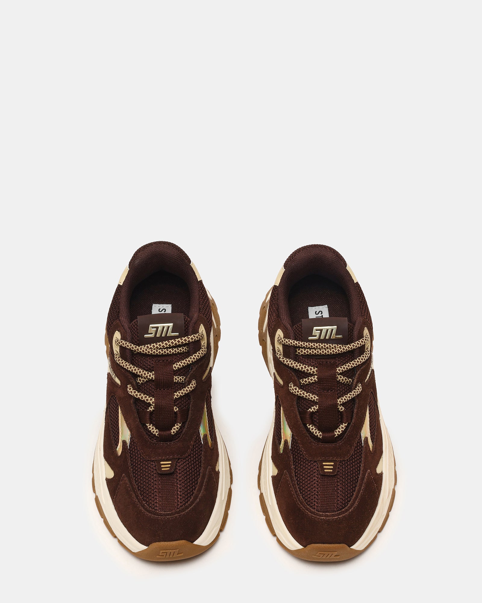 Ample Sneaker Chocolate Marrone Suede - view 6