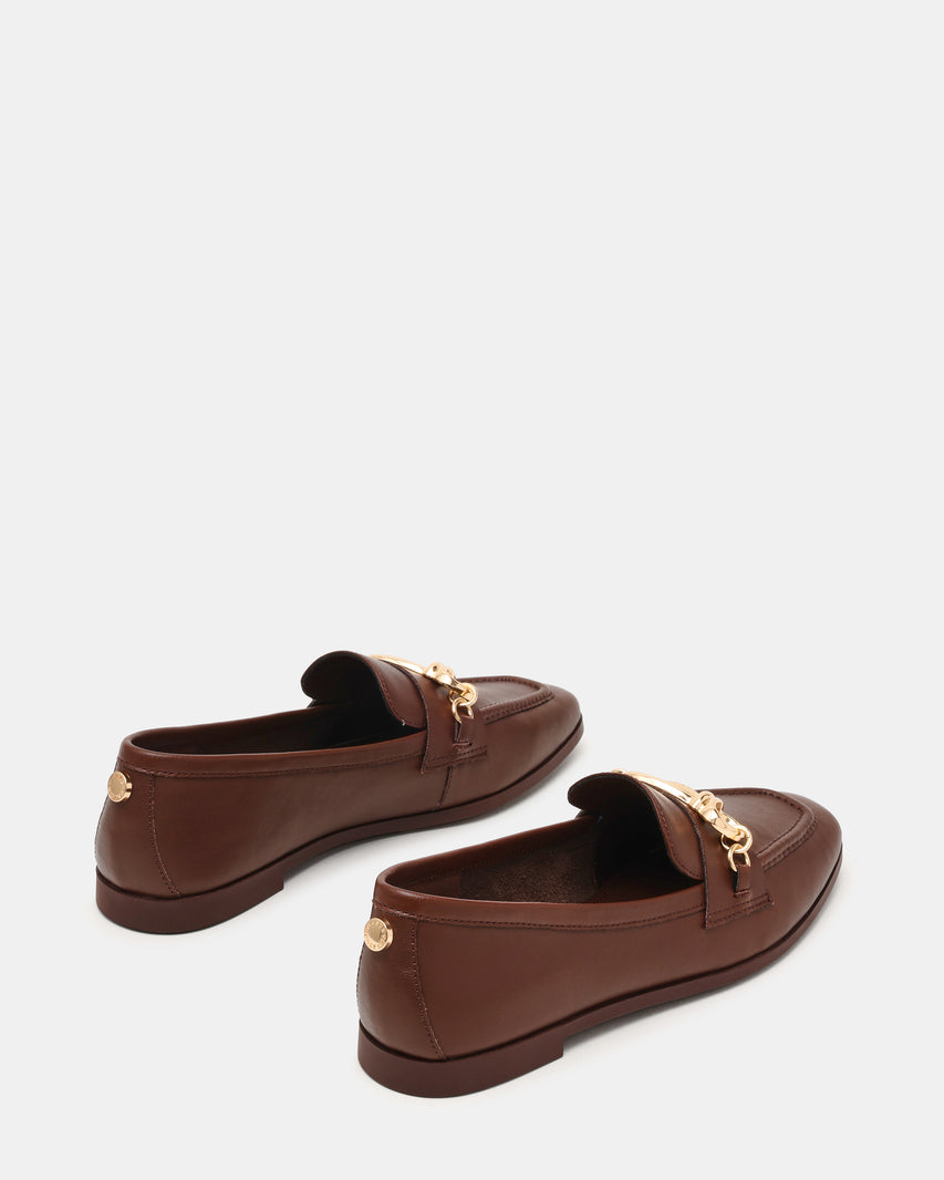 Chatty Mocassino Marrone Pelle - view 4