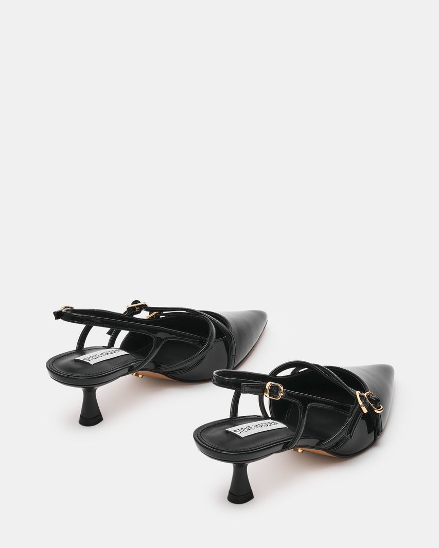 Lindale Décolleté Nero Vernice