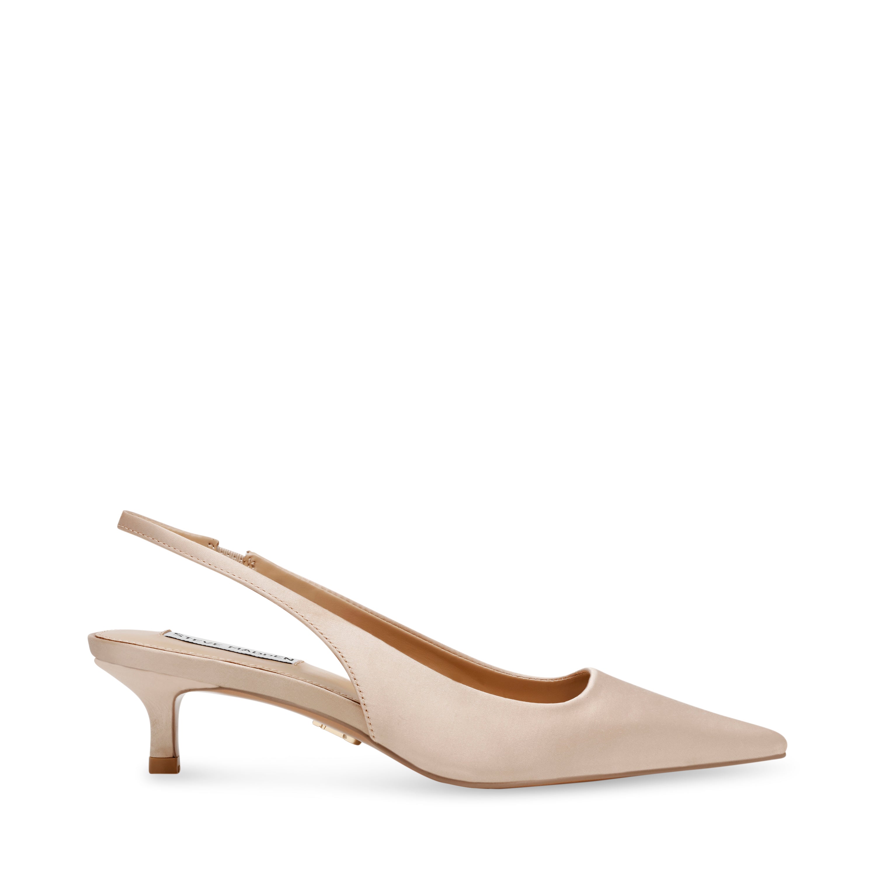 Kari Décolleté Champagne Satin