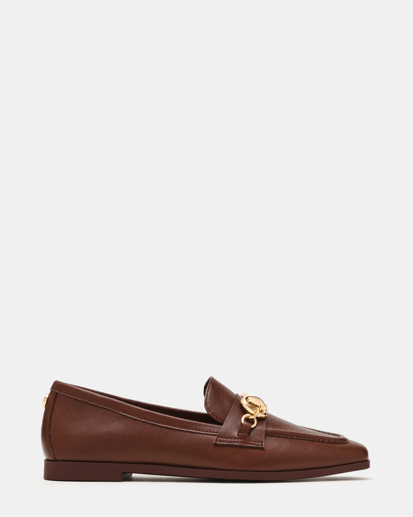 Chatty Mocassino Marrone Pelle