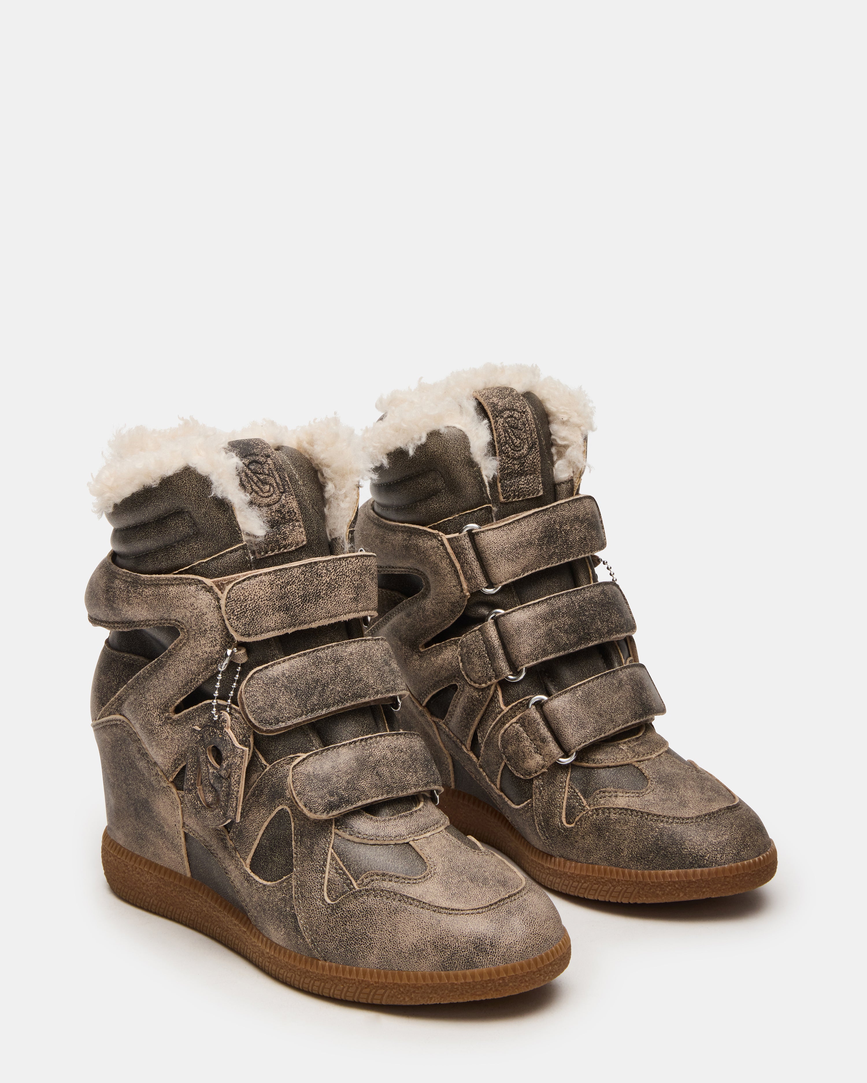 Mavis-f Sneaker Marrone Distressed - view 2
